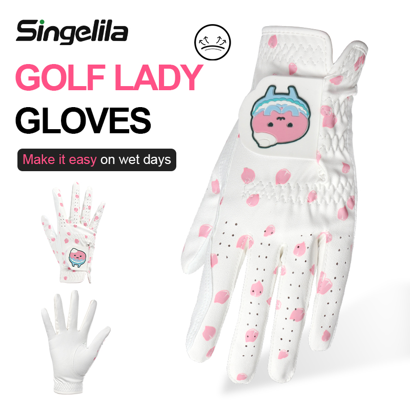 Golf Equipment Korea - Korean and Japanese Golf Gloves Cartoon
