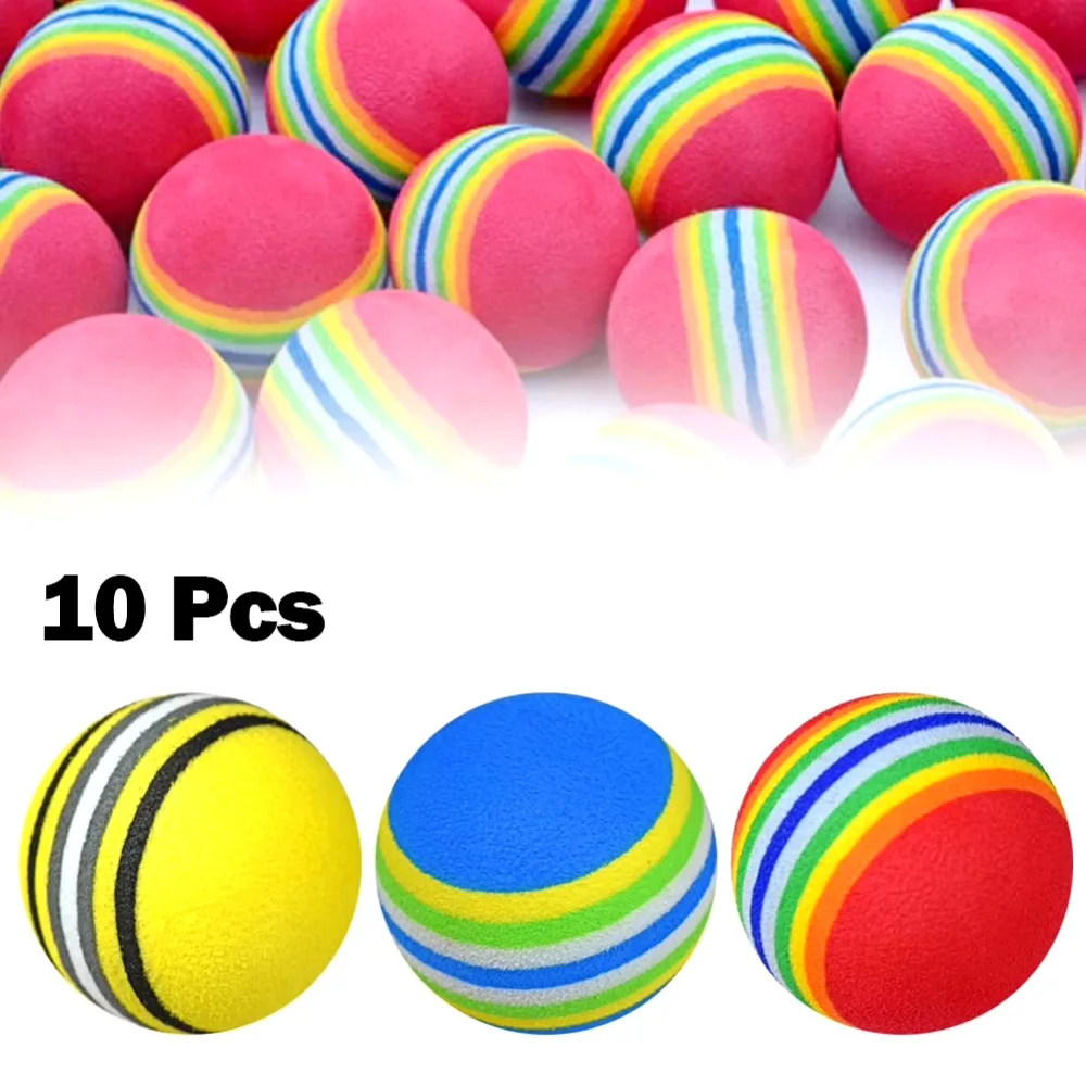 Golf Exercise Equipment - 10pcs Golf Swing Training Foam Balls