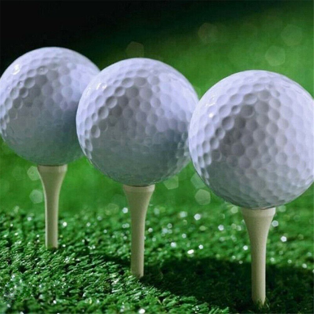 Golf Exercise Equipment - Practice Golf Balls 10 Pcs White