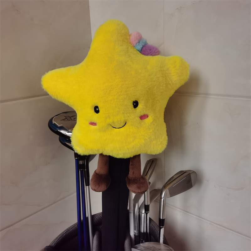 Driver Golf Titanium - Five-pointed star Golf Driver Headcover Plush