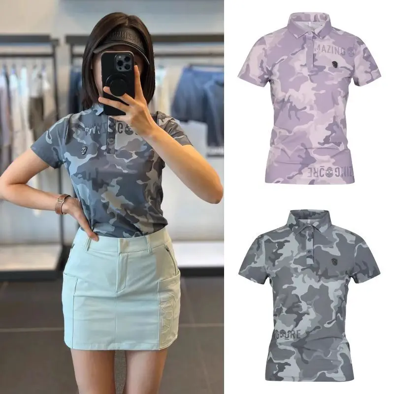 Golf Equipment Korea - Korean Authentic Golf Short Sleeve Women