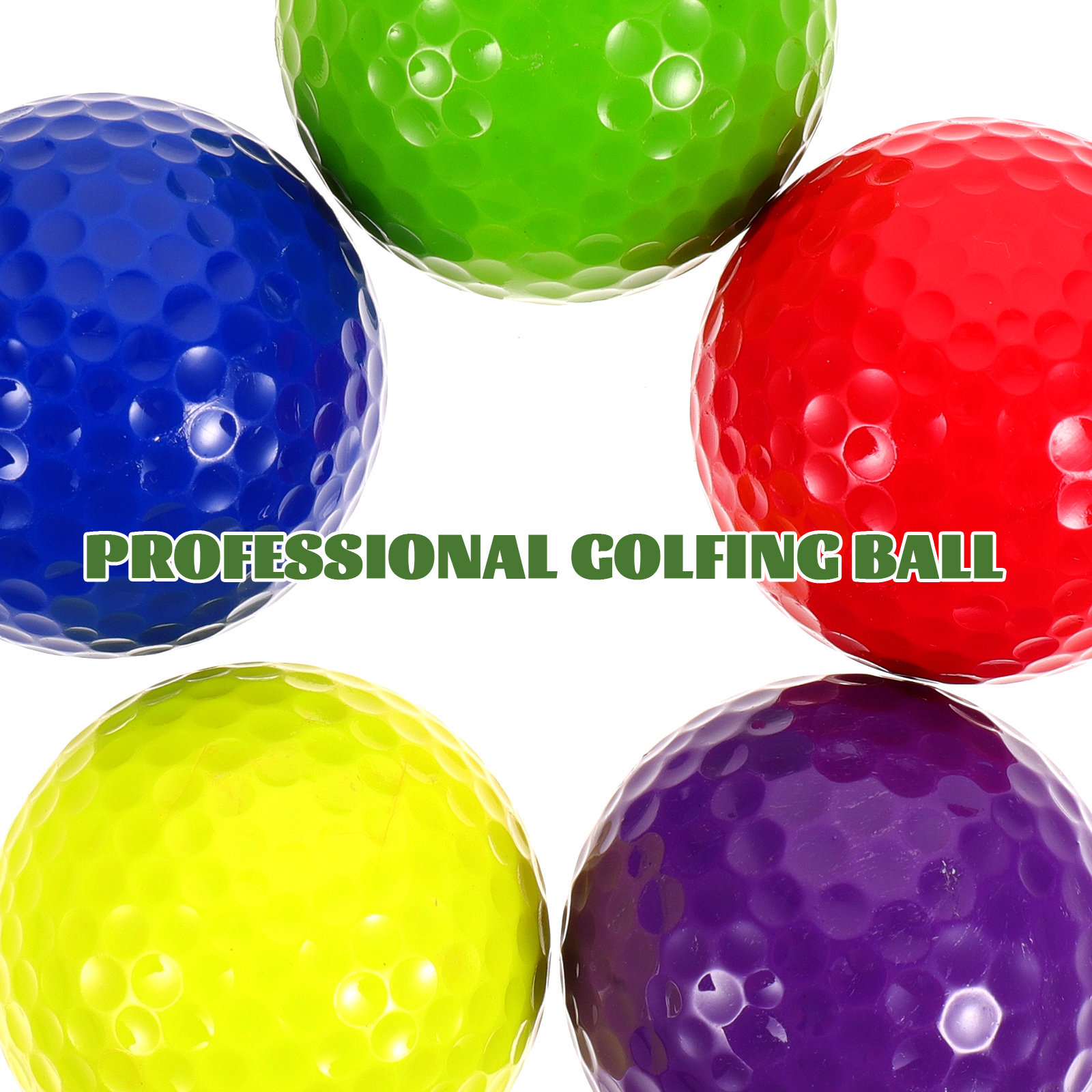 5 Pcs Plastic Practice Golf Ba - đánh giá và giá Golf Exercise Equipment