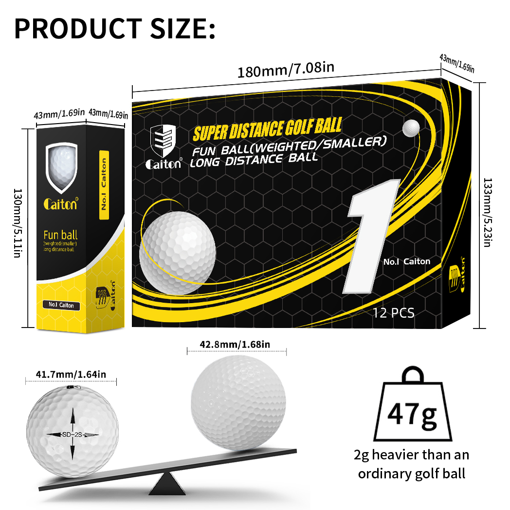 Caiton Ultimate Golf Balls 12/ - đánh giá và giá Golf Exercise Equipment
