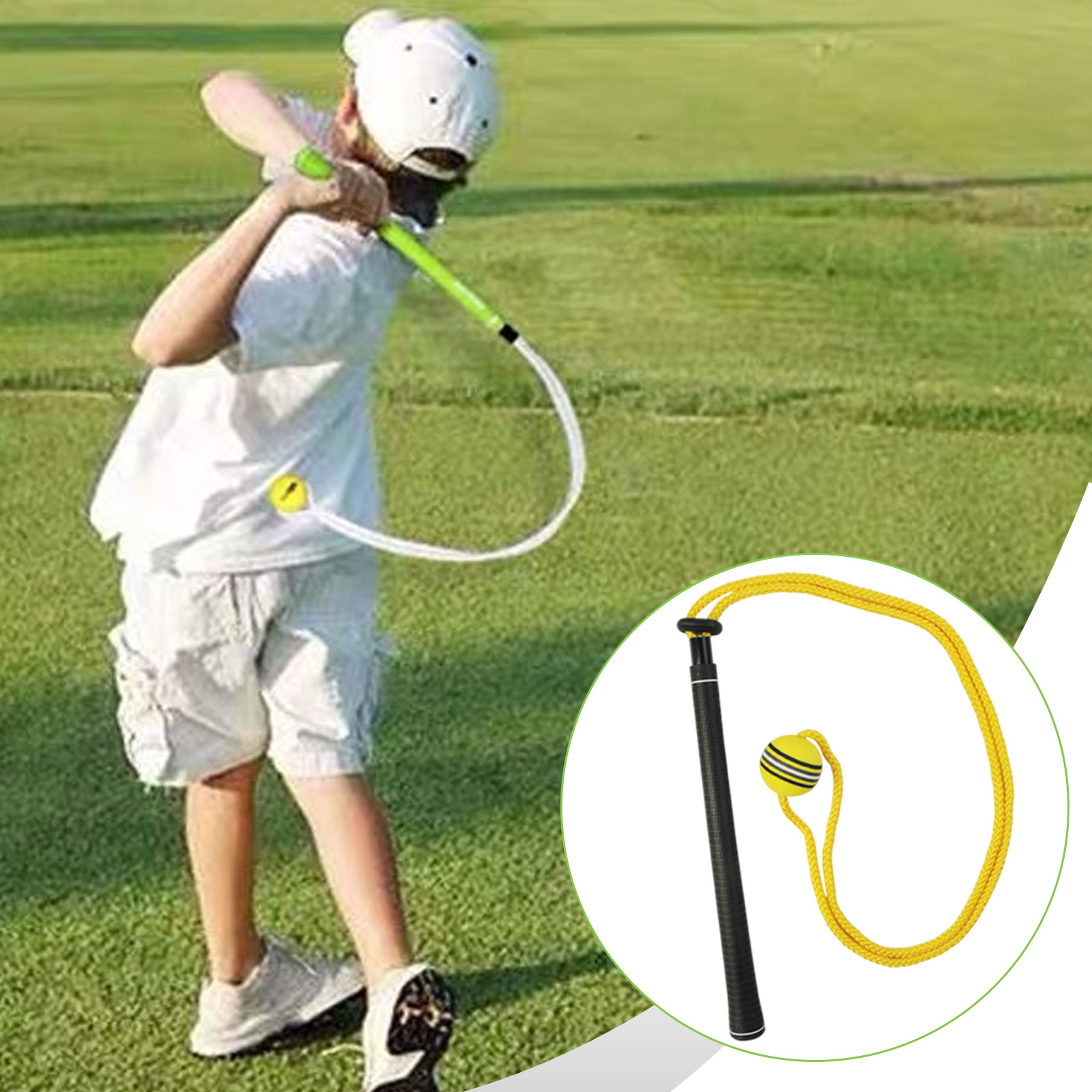 Golf Swing Trainer Elastic Rop - đánh giá và giá Golf Equipment For Beginners