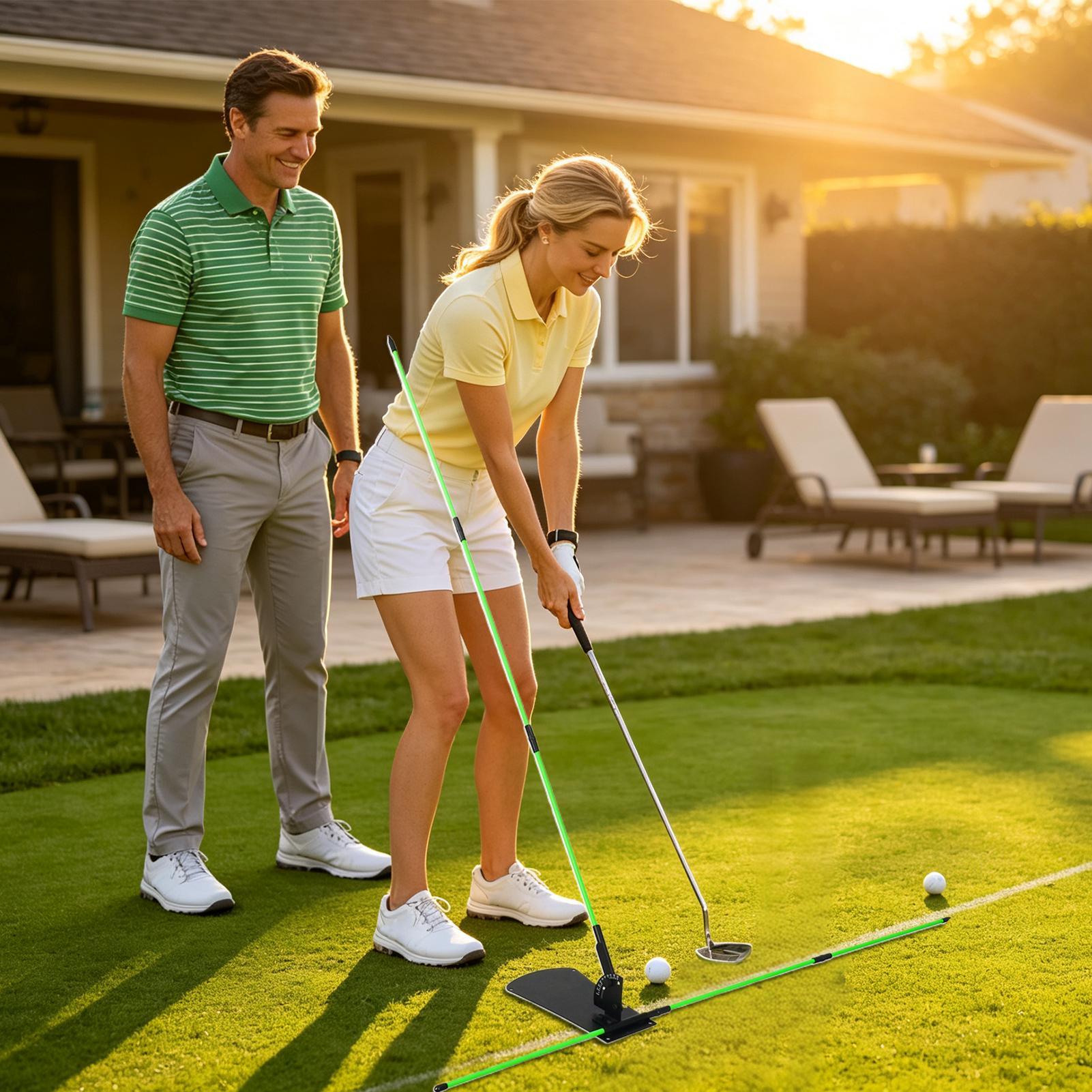 Golf Swing Plane Trainer Align - đánh giá và giá Golf Equipment For Beginners