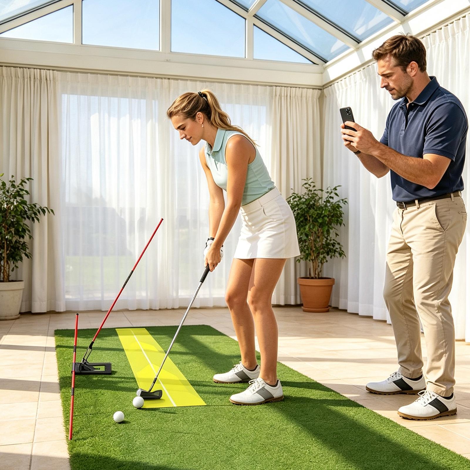 Golf Path Trainer Adjustable A - đánh giá và giá Golf Equipment For Beginners