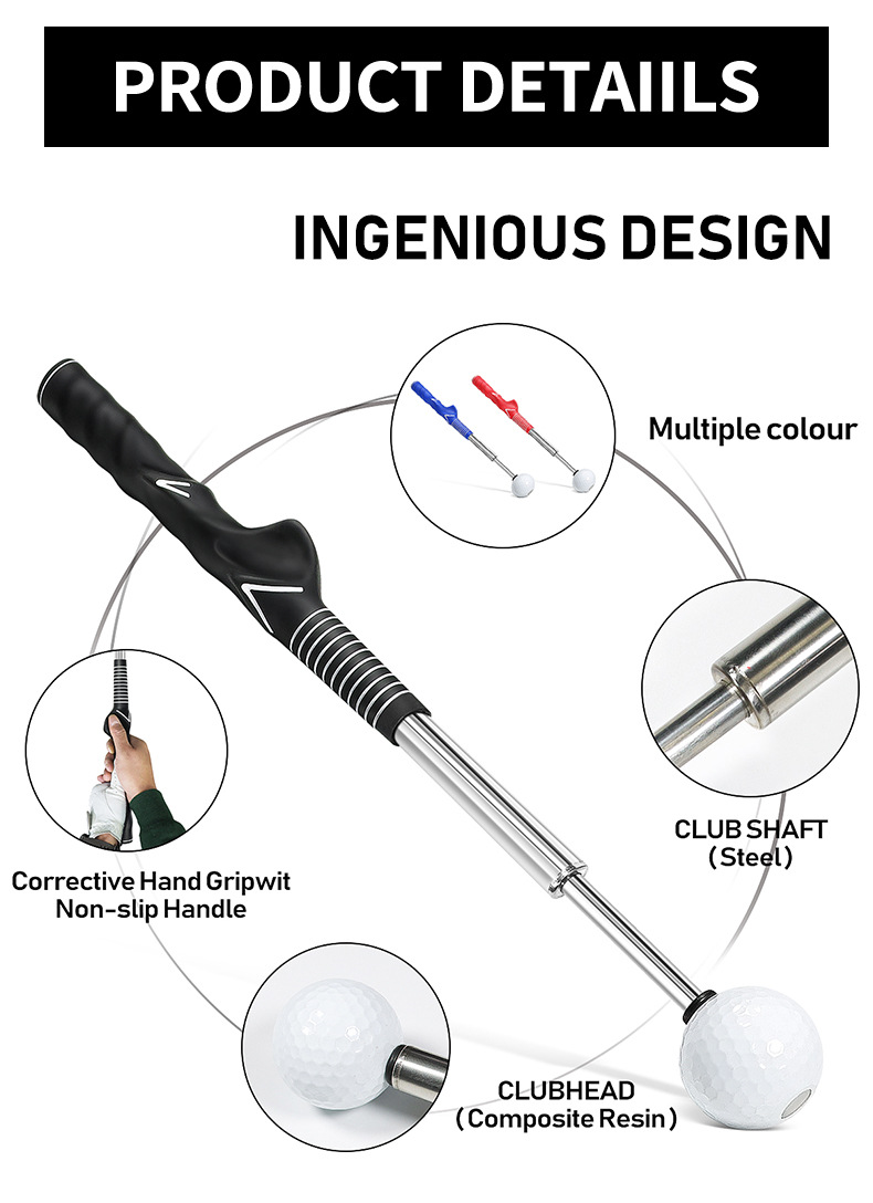 Golf Telescopic Swing Trainer  - đánh giá và giá Golf Exercise Equipment